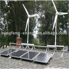 viento y generador solar